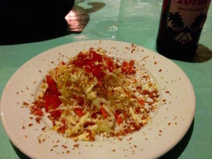 Little Corn Papaya Salad