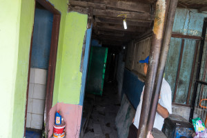 Jakarta Alleyway Entrance Looking