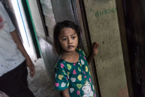 Jakarta Alleyway Small Girl