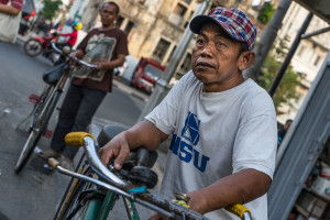 Jakarta Bike Taxi Rider