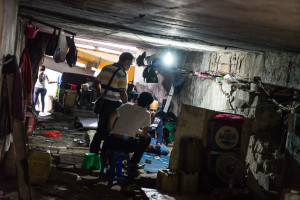 Jakarta Group Under Bridge