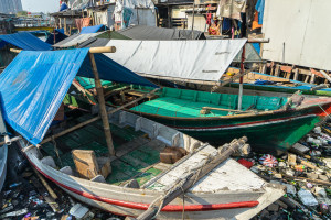 Jakarta Old Harbor Trash