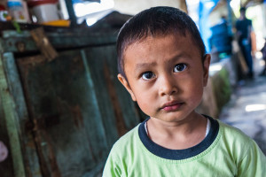 Jakarta Village Boy Closeup