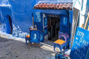 Chefchaouen Blue Art Studio