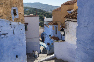 Chefchaouen Mountains Steep Steps