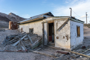 DeathValley Rhyolite Ghost House
