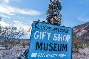 DeathValley Rhyolite Gift Shop Sign