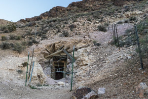 DeathValley Rhyolite Upper Mine Entrance